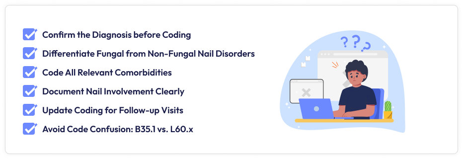 How to Avoid Common Coding Mistakes with Onychomycosis ICD-10