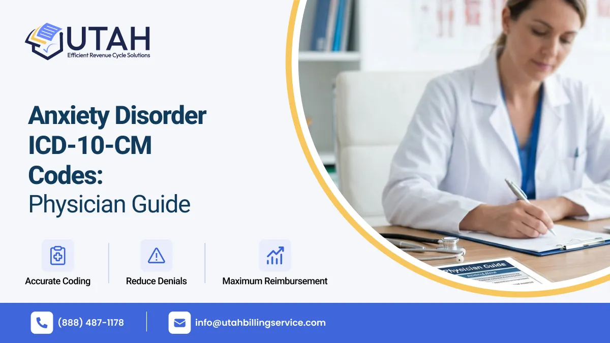 Anxiety Disorder ICD-10-CM Codes: Physician Guide